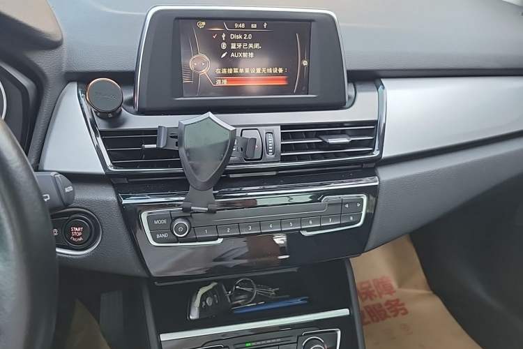 Used BMW 2 Series Active Tourer 2016 218i Fashion Model Audio And AC Panel