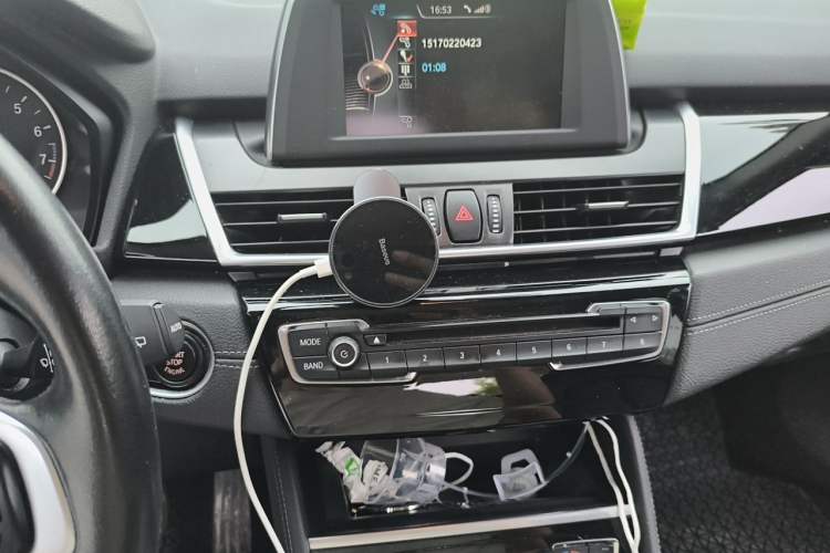 Used BMW 2 Series Active Tourer 2016 218i Sports Design Package Audio And AC Panel