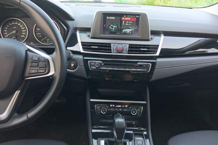 Used BMW 2 Series Active Tourer 2016 218i Sports Design Package Audio And AC Panel