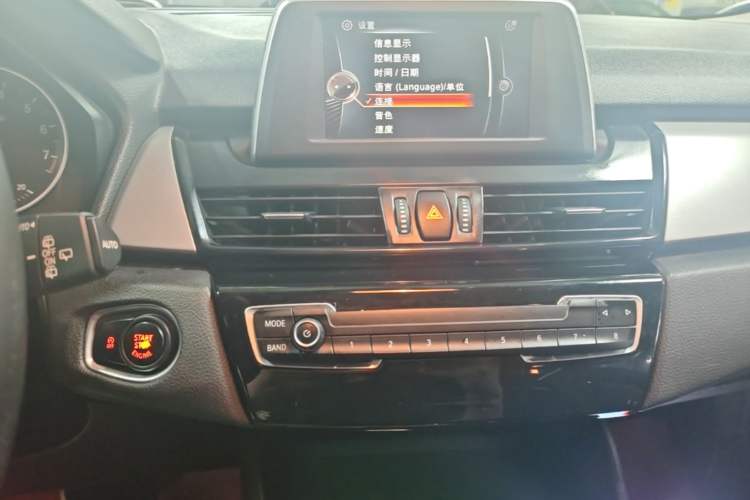 Used BMW 2 Series Active Tourer 2016 218i Fashion Model Audio And AC Panel