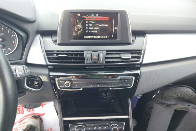 Used BMW 2 Series Active Tourer 2016 218i Fashion Model Audio And AC Panel