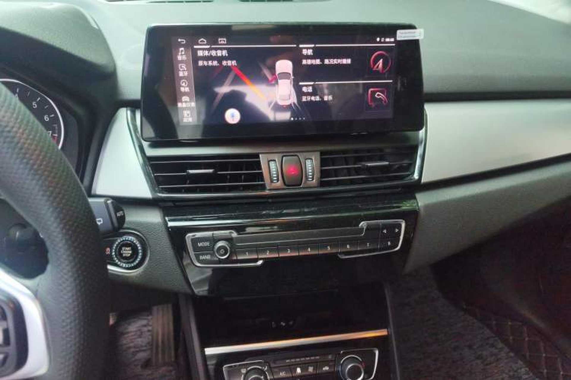 Used BMW 2 Series Active Tourer 2016 218i Fashion Model Audio And AC Panel