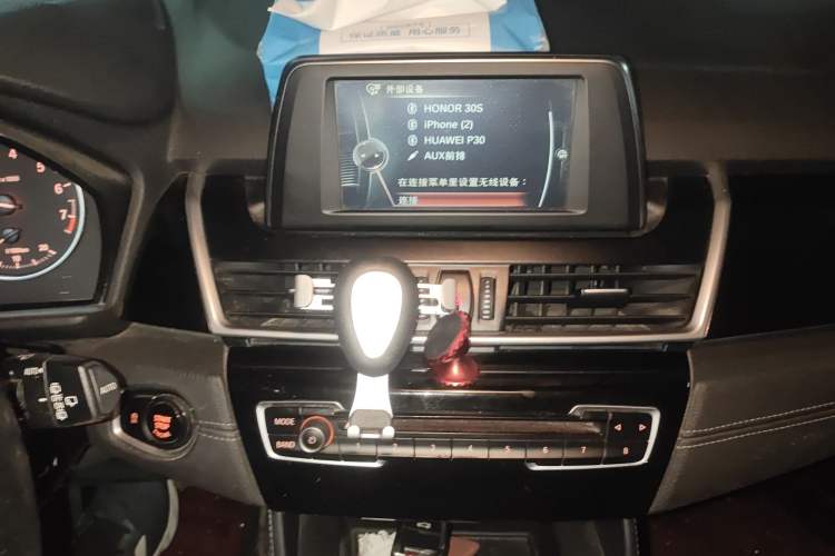 Used BMW 2 Series Active Tourer 2016 218i Sports Design Package Audio And AC Panel