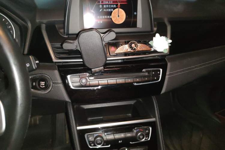 Used BMW 2 Series Active Tourer 2016 218i Sports Design Package Audio And AC Panel