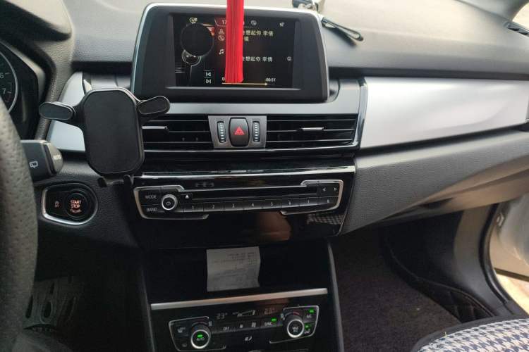 Used BMW 2 Series Active Tourer 2016 218i Leading Model Audio And AC Panel