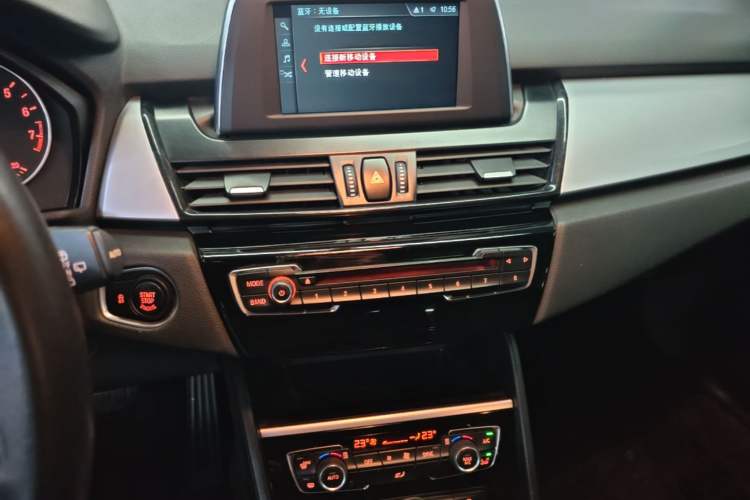 Used BMW 2 Series Active Tourer 2016 218i Leading Model Audio And AC Panel