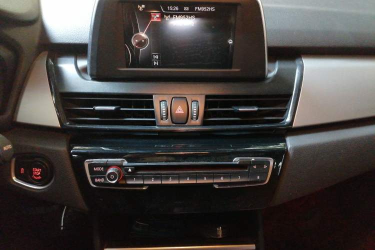 Used BMW 2 Series Active Tourer 2016 218i Leading Model Audio And AC Panel