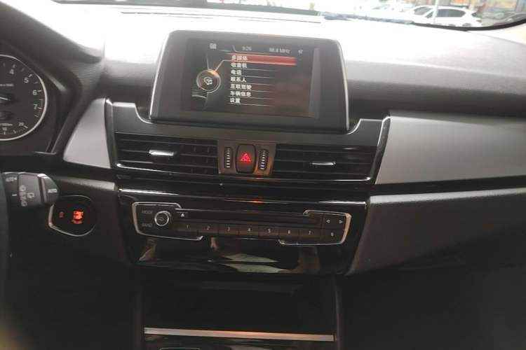Used BMW 2 Series Active Tourer 2016 218i Leading Model Audio And AC Panel