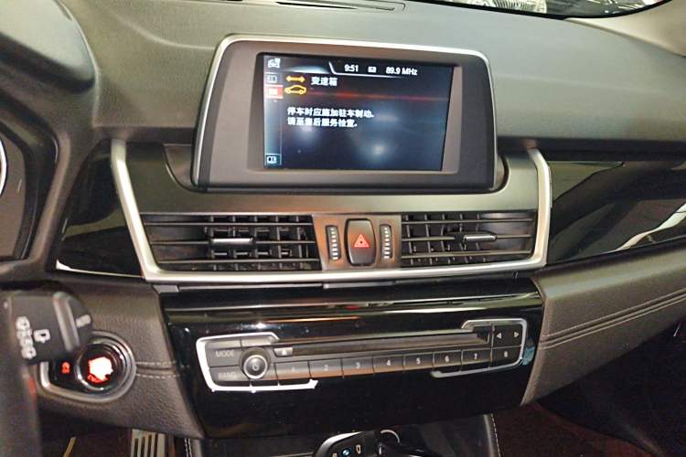 Used BMW 2 Series Active Tourer 2016 218i Sports Design Package Audio And AC Panel