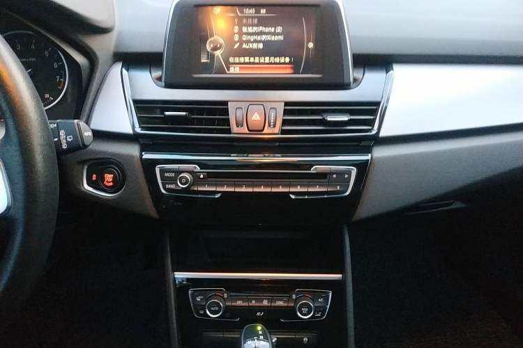 Used BMW 2 Series Active Tourer 2016 218i Leading Model Audio And AC Panel