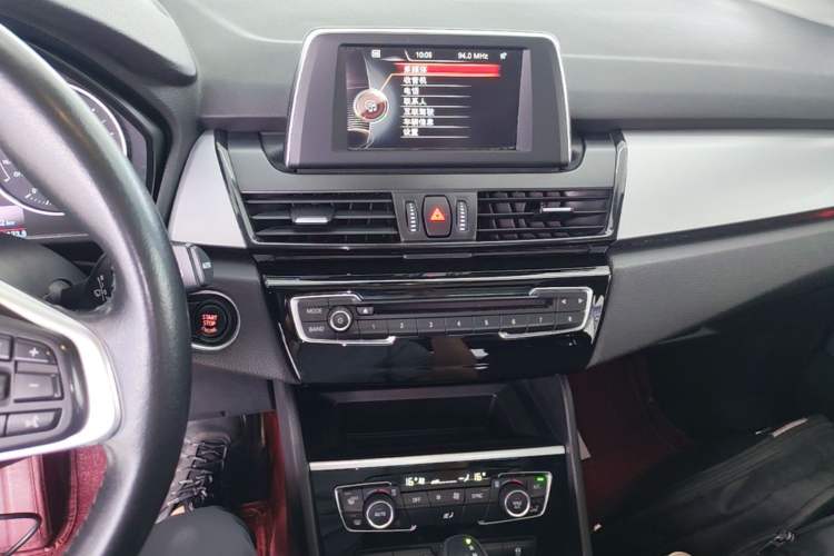 Used BMW 2 Series Active Tourer 2016 220i Luxury Edition Audio And AC Panel