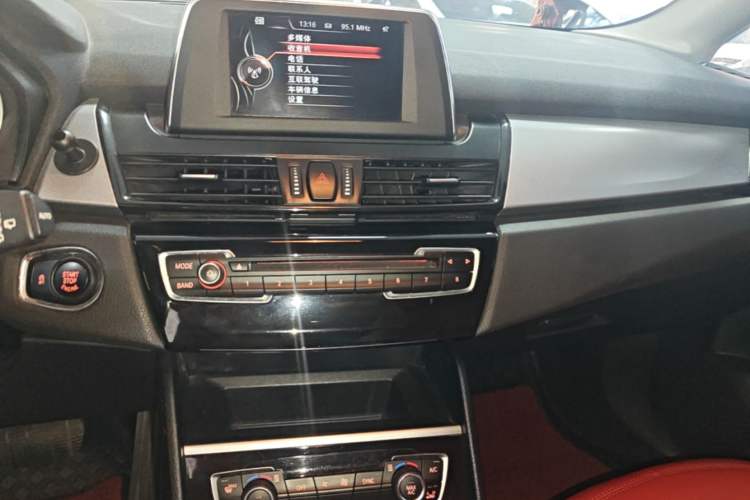 Used BMW 2 Series Active Tourer 2016 218i Leading Model Audio And AC Panel