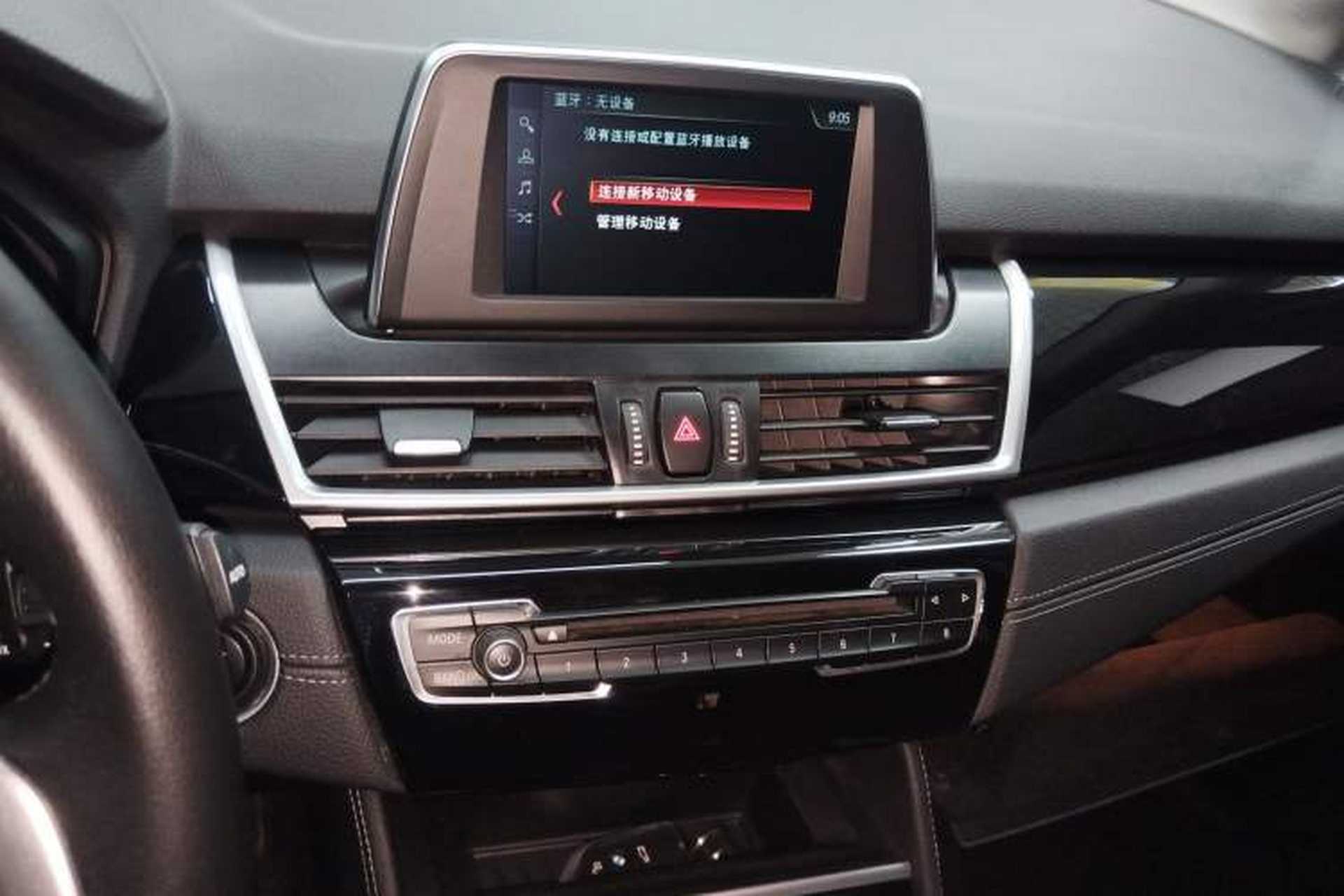 Used BMW 2 Series Active Tourer 2016 218i Sports Design Package Audio And AC Panel