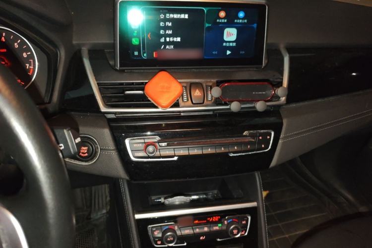 Used BMW 2 Series Active Tourer 2016 218i Sports Design Package Audio And AC Panel