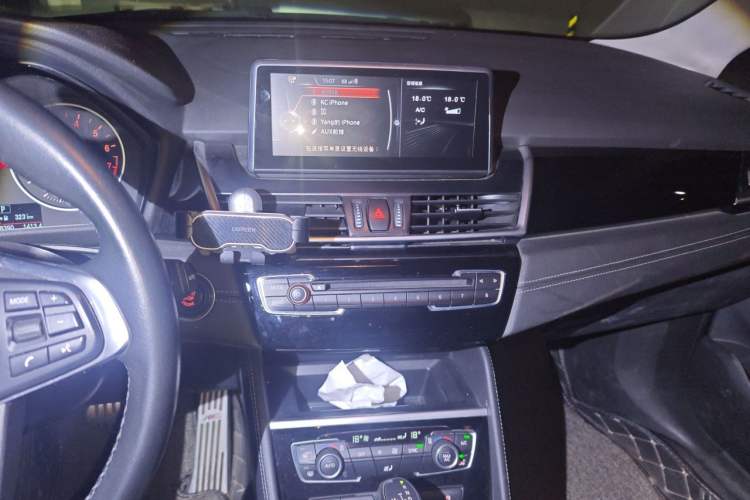 Used BMW 2 Series Active Tourer 2016 218i Sports Design Package Audio And AC Panel