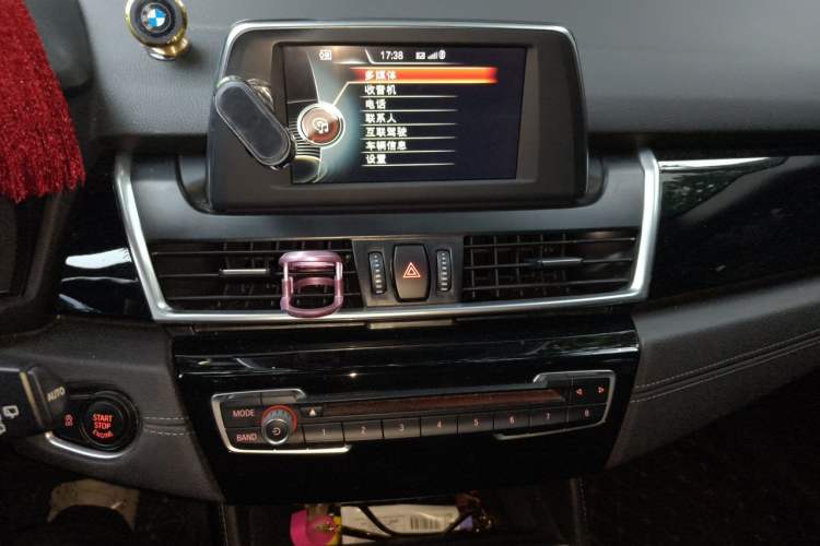 Used BMW 2 Series Active Tourer 2016 218i Sports Design Package Audio And AC Panel