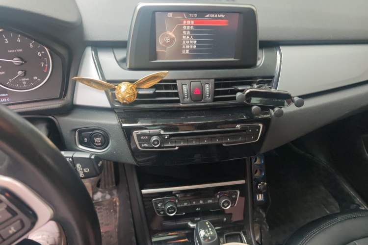 Used BMW 2 Series Active Tourer 2016 218i Leading Model Audio And AC Panel