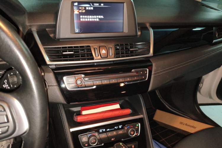 Used BMW 2 Series Active Tourer 2016 218i Sports Design Package Audio And AC Panel
