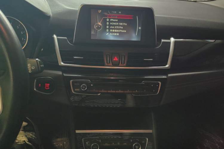 Used BMW 2 Series Active Tourer 2016 218i Sports Design Package Audio And AC Panel