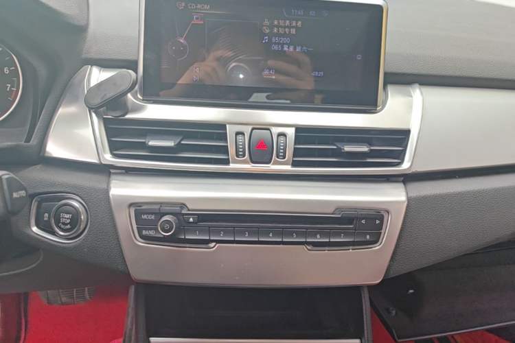 Used BMW 2 Series Active Tourer 2016 218i Leading Model Audio And AC Panel