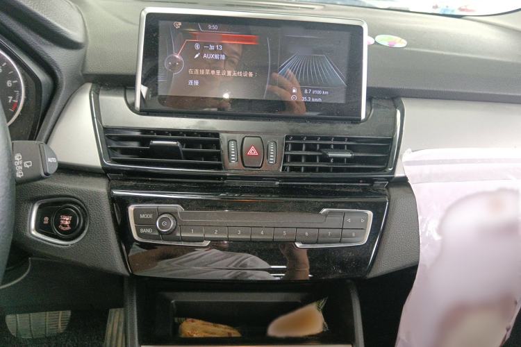Used BMW 2 Series Active Tourer 2016 218i Fashion Model Audio And AC Panel
