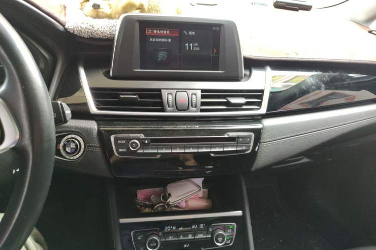 Used BMW 2 Series Active Tourer 2016 218i Sports Design Package Audio And AC Panel