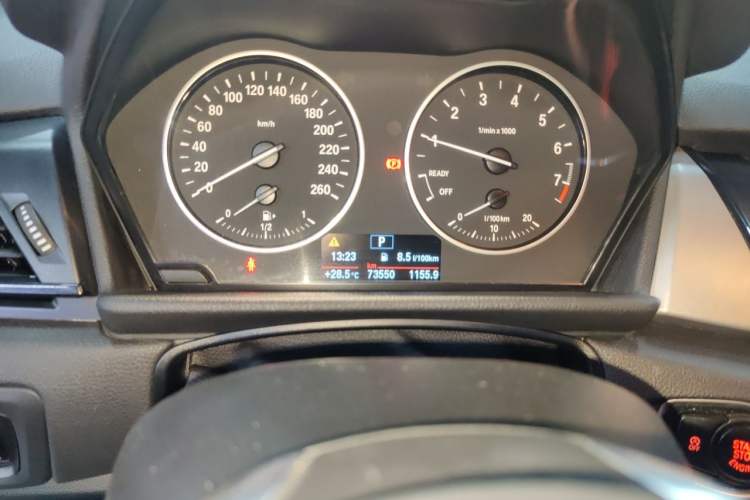 Used BMW 2 Series Active Tourer 2016 218i Leading Model Odometer Close Up