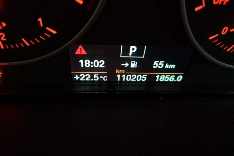 Used BMW 2 Series Active Tourer 2016 218i Leading Model Odometer Close Up