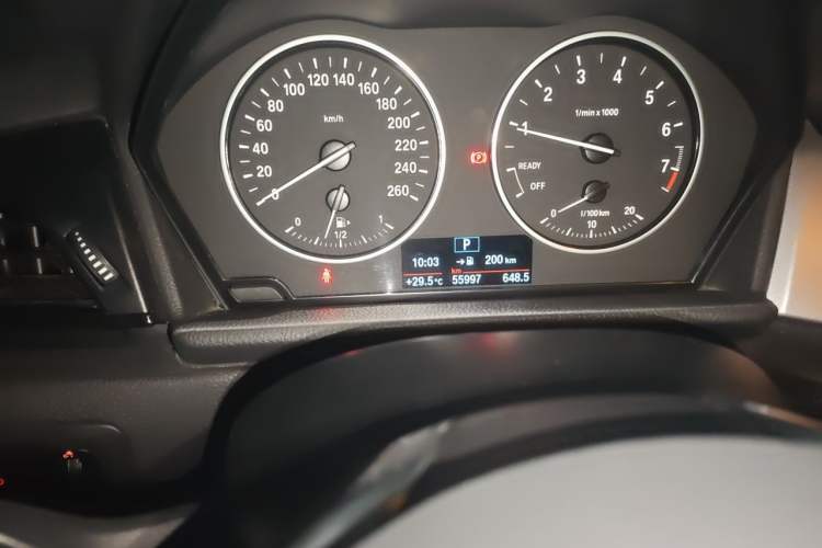 Used BMW 2 Series Active Tourer 2016 218i Leading Model Odometer Close Up