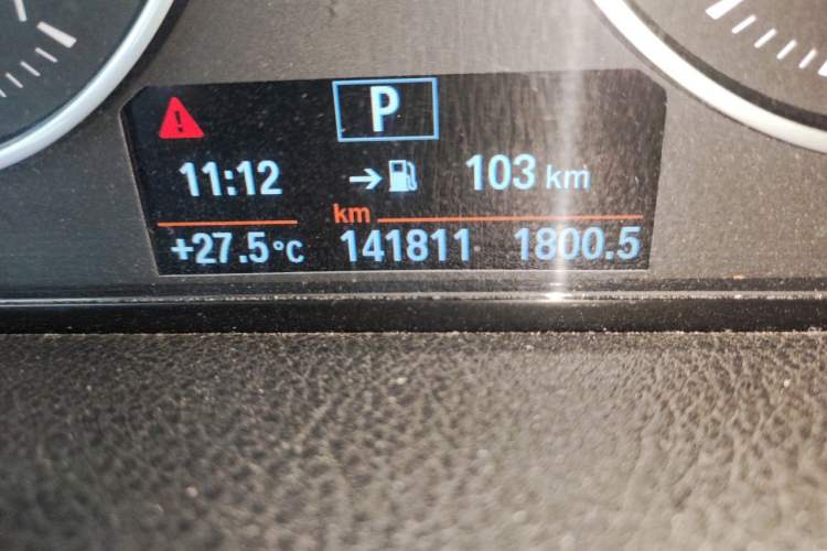 Used BMW 2 Series Active Tourer 2016 218i Sports Design Package Odometer Close Up