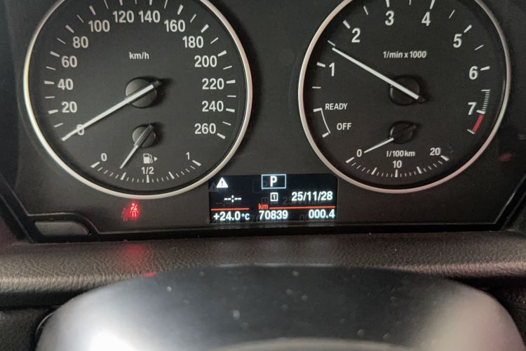 Used BMW 2 Series Active Tourer 2016 218i Leading Model Odometer Close Up