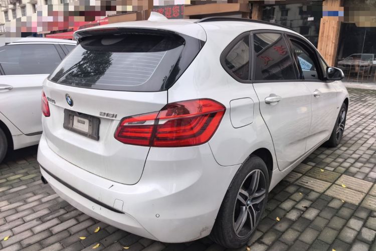 Used BMW 2 Series Active Tourer 2016 218i Sports Design Package Rear Right 45 Deg