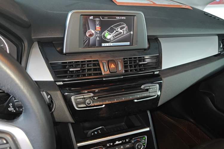 Used BMW 2 Series Active Tourer 2016 218i Leading Model Audio And AC Panel