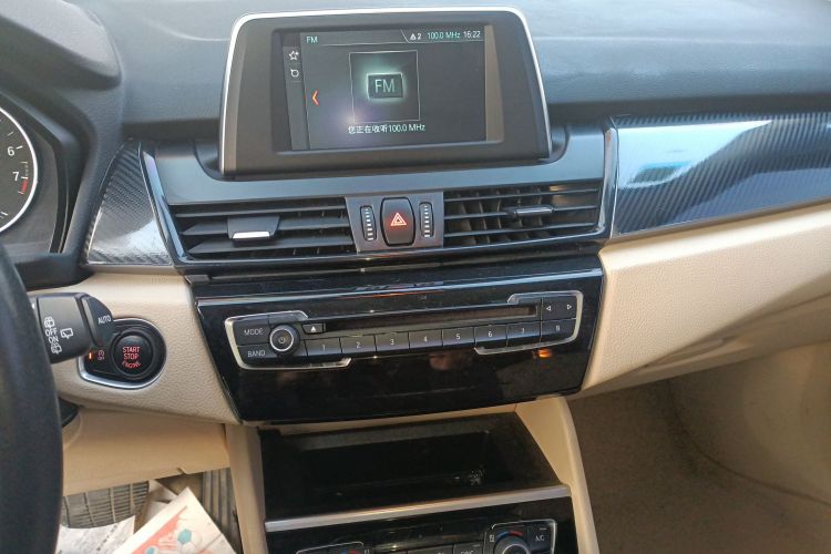 Used BMW 2 Series Active Tourer 2016 218i Leading Model Audio And AC Panel