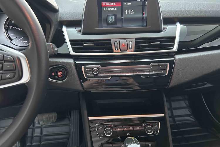 Used BMW 2 Series Active Tourer 2018 218i Leading Model Audio And AC Panel