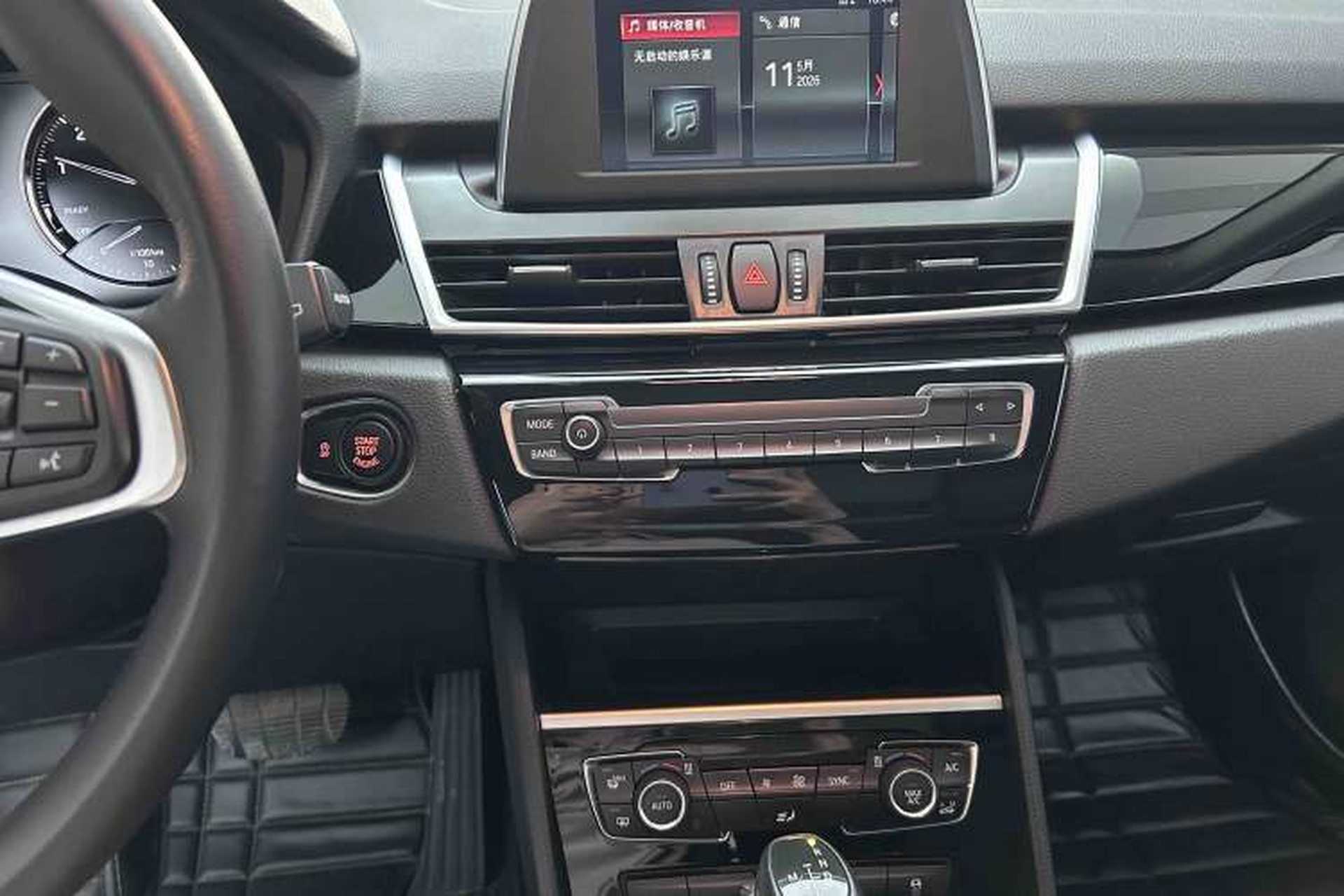 Used BMW 2 Series Active Tourer 2018 218i Leading Model Audio And AC Panel