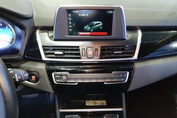 Used BMW 2 Series Active Tourer 2018 218i Leading Model Audio And AC Panel