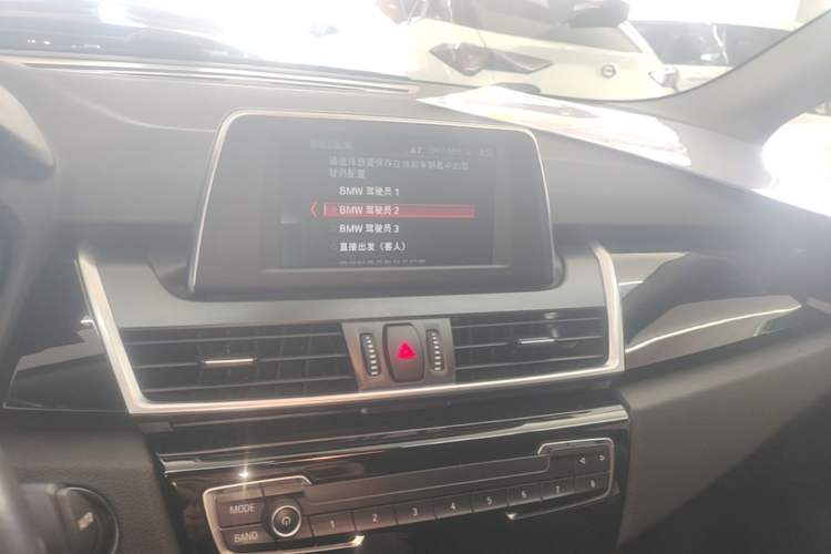 Used BMW 2 Series Active Tourer 2018 218i Fashion Model Audio And AC Panel
