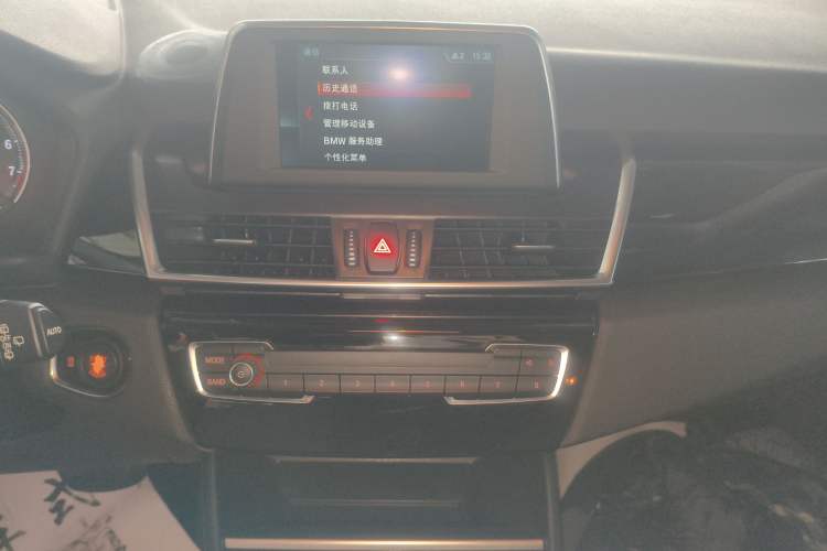Used BMW 2 Series Active Tourer 2018 218i Fashion Model Audio And AC Panel