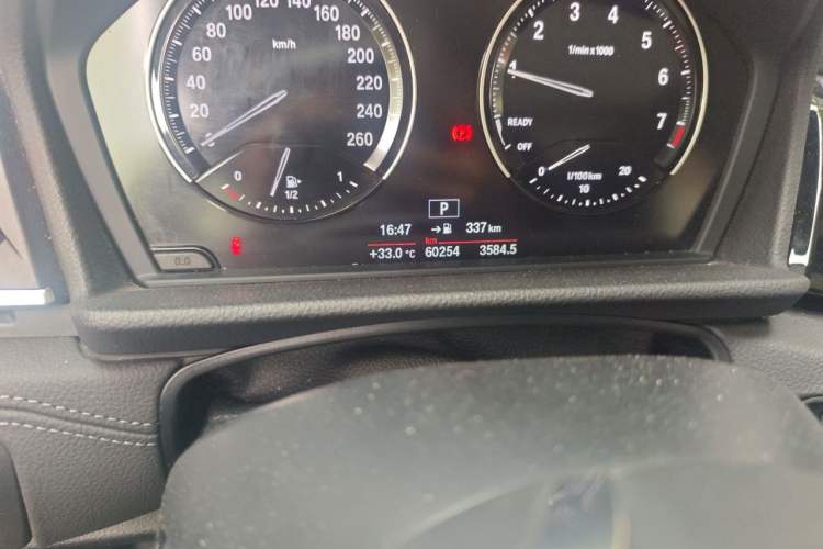 Used BMW 2 Series Active Tourer 2018 218i Premium Sports Package Odometer Close Up