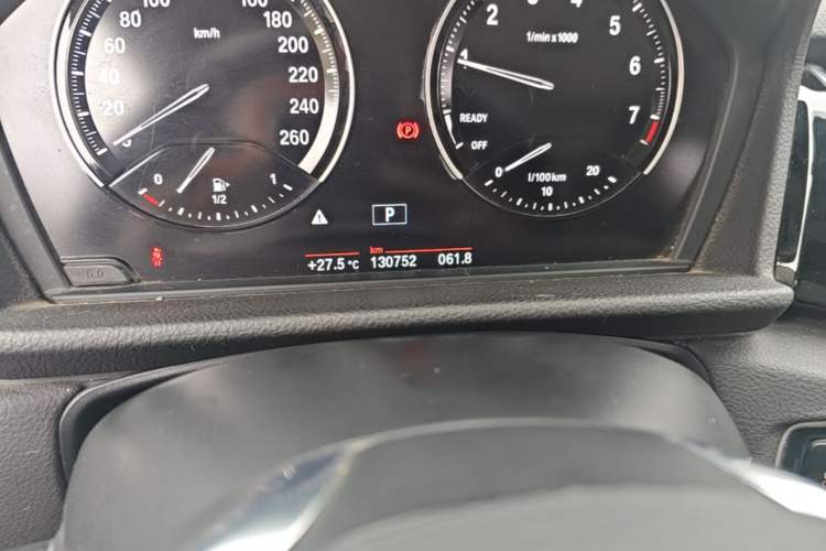 Used BMW 2 Series Active Tourer 2018 218i Leading Model Odometer Close Up