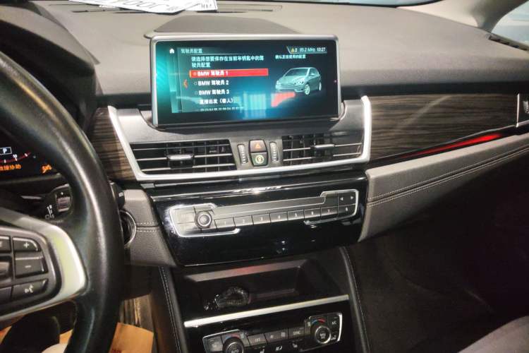 Used BMW 2 Series Active Tourer 2018 220i Luxury Package Audio And AC Panel