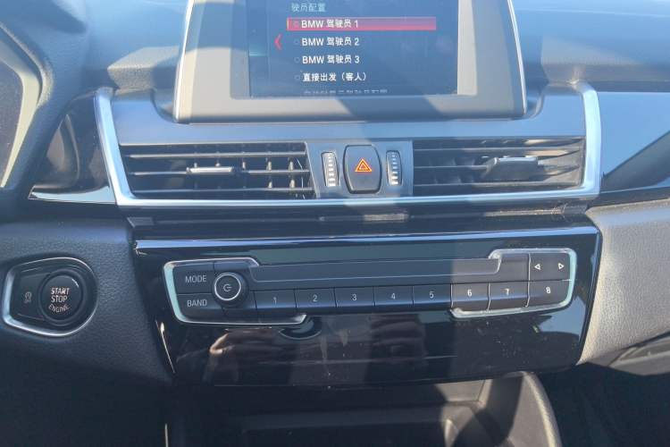 Used BMW 2 Series Active Tourer 2018 218i Leading Model Audio And AC Panel