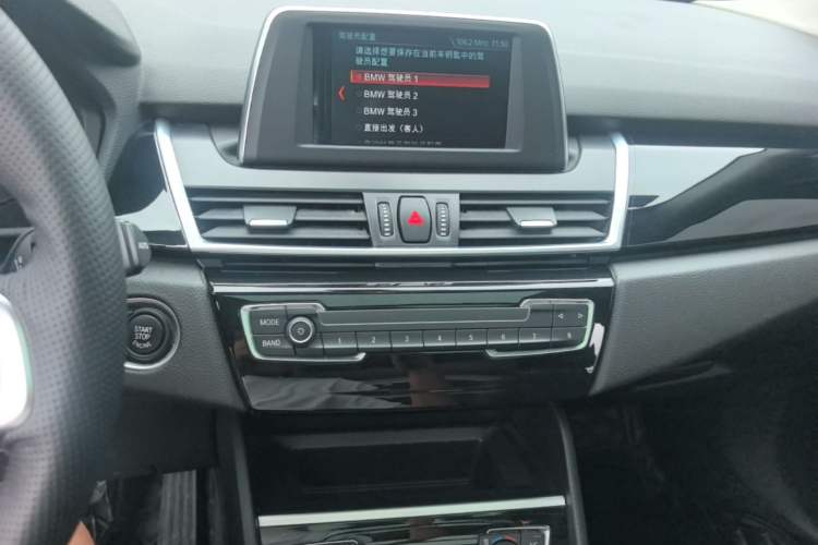 Used BMW 2 Series Active Tourer 2018 218i Leading Model Audio And AC Panel
