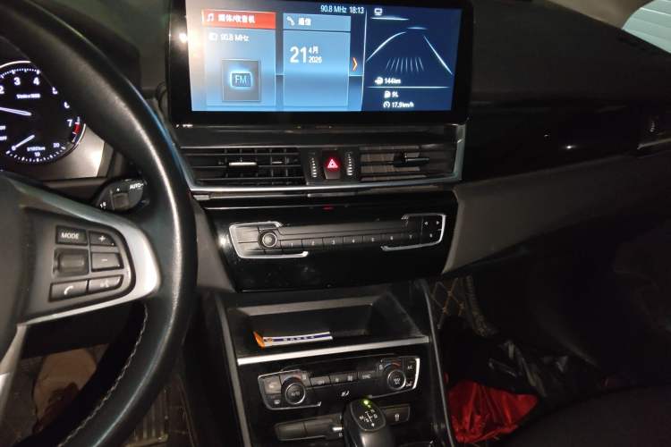 Used BMW 2 Series Active Tourer 2018 218i Leading Model Audio And AC Panel