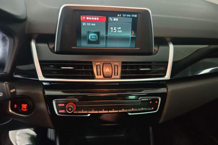 Used BMW 2 Series Active Tourer 2018 218i Fashion Model Audio And AC Panel