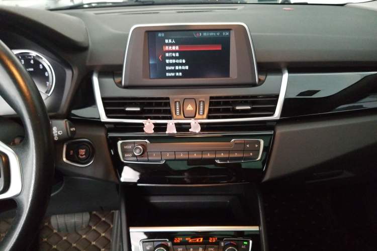 Used BMW 2 Series Active Tourer 2018 218i Leading Model Audio And AC Panel