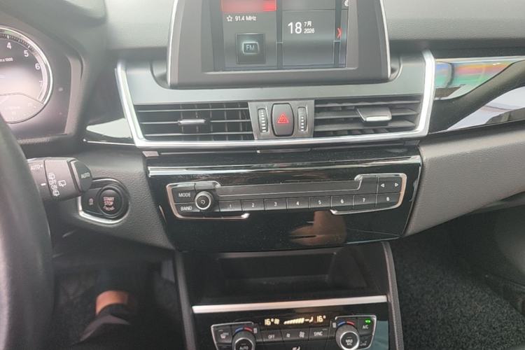 Used BMW 2 Series Active Tourer 2018 218i Leading Model Audio And AC Panel