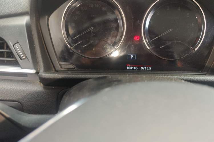 Used BMW 2 Series Active Tourer 2018 218i Leading Model Odometer Close Up