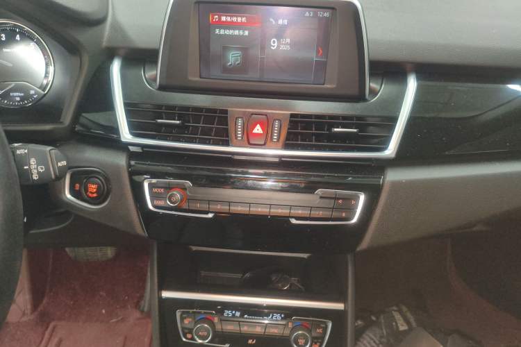 Used BMW 2 Series Active Tourer 2019 218i Leading Model Audio And AC Panel